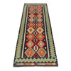Hand Woven Wool Kelim Runner 3' 1" x 9' 8" ft / 93 x 294 cm - No. P36168
