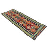Hand Woven Wool Kelim Runner 3' 1" x 9' 8" ft / 93 x 294 cm - No. P36168