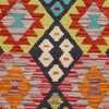 Hand Woven Wool Kelim Runner 3' 1" x 9' 8" ft / 93 x 294 cm - No. P36168