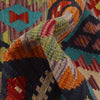 Hand Woven Wool Kelim Runner 3' 1" x 9' 8" ft / 93 x 294 cm - No. P36168