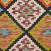 Handmade Turkish Design Wool Kilim Runner 2' 10" x 9' 11" ft / 87 x 302 cm - No. P36170