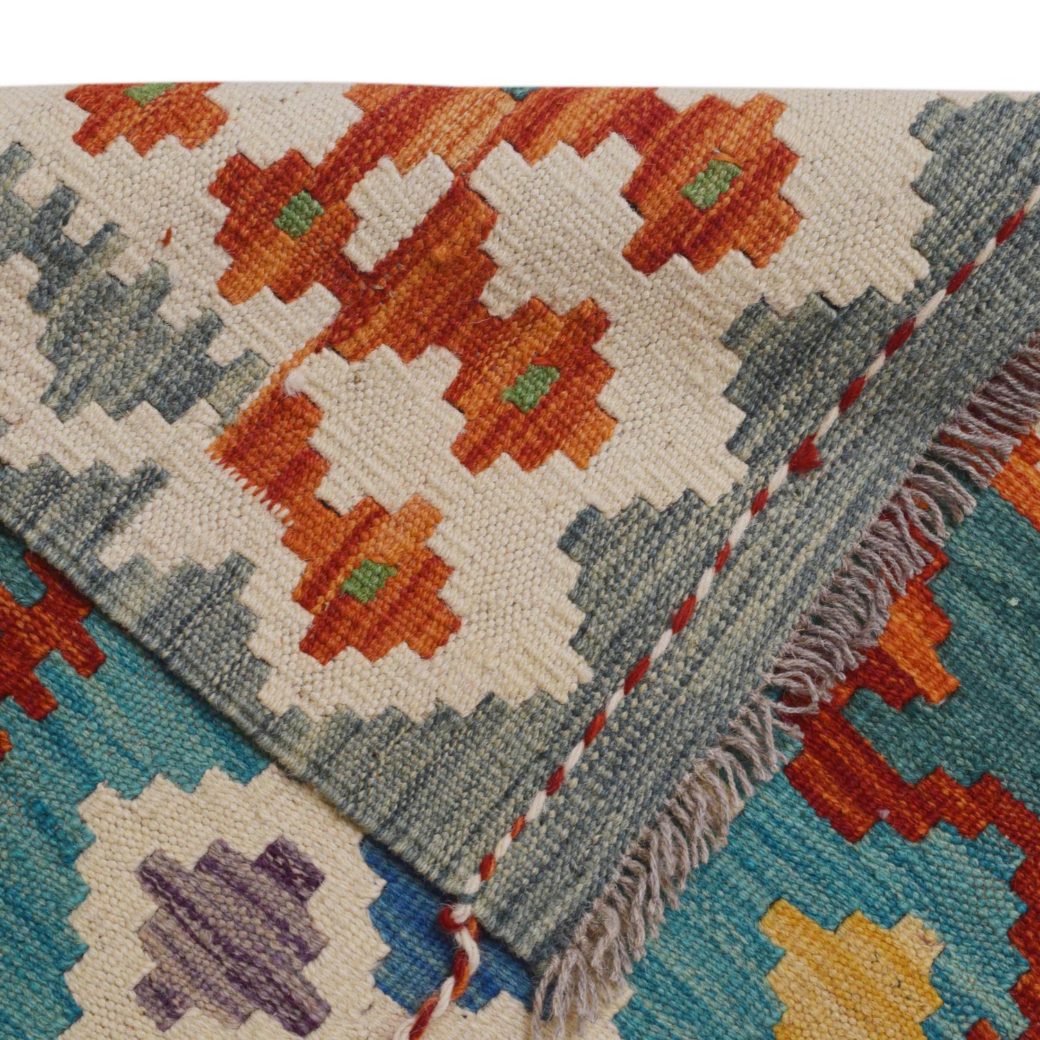 Long Chobi Kilim Runner 2' 8" x 9' 10" ft / 81 x 300 cm - No. P36171