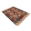 Hand Woven Wool Kelim 2' 6" x 3' 10" ft / 76 x 116 cm - No. P36240