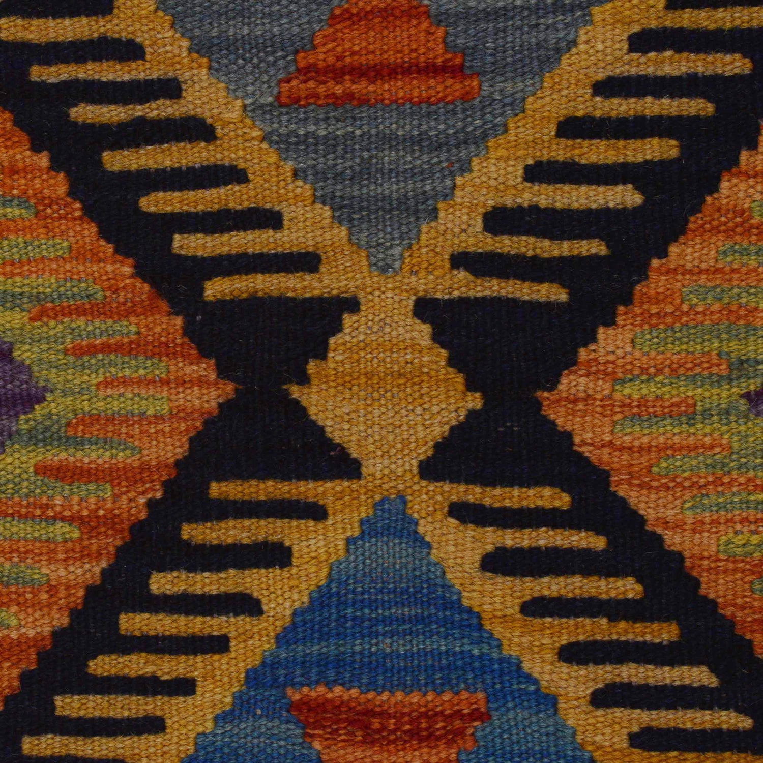 Handmade Vegetable Kilim 2' 10" x 4' 3" ft / 86 x 129 cm - No. P36256