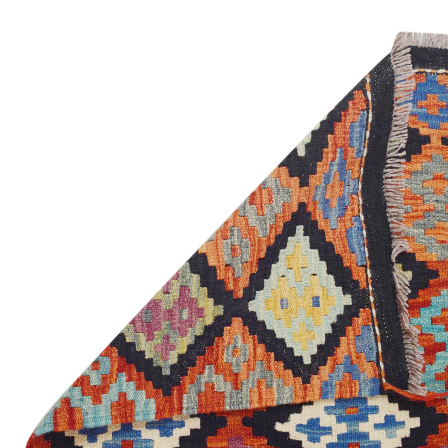 Long Kilim Runner 2' 9" x 10' 1" ft / 84 x 308 cm - No. P36259