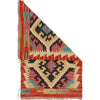 Hand Woven Wool Kelim 1' 10" x 3' 0" ft / 57 x 92 cm - No. P36280