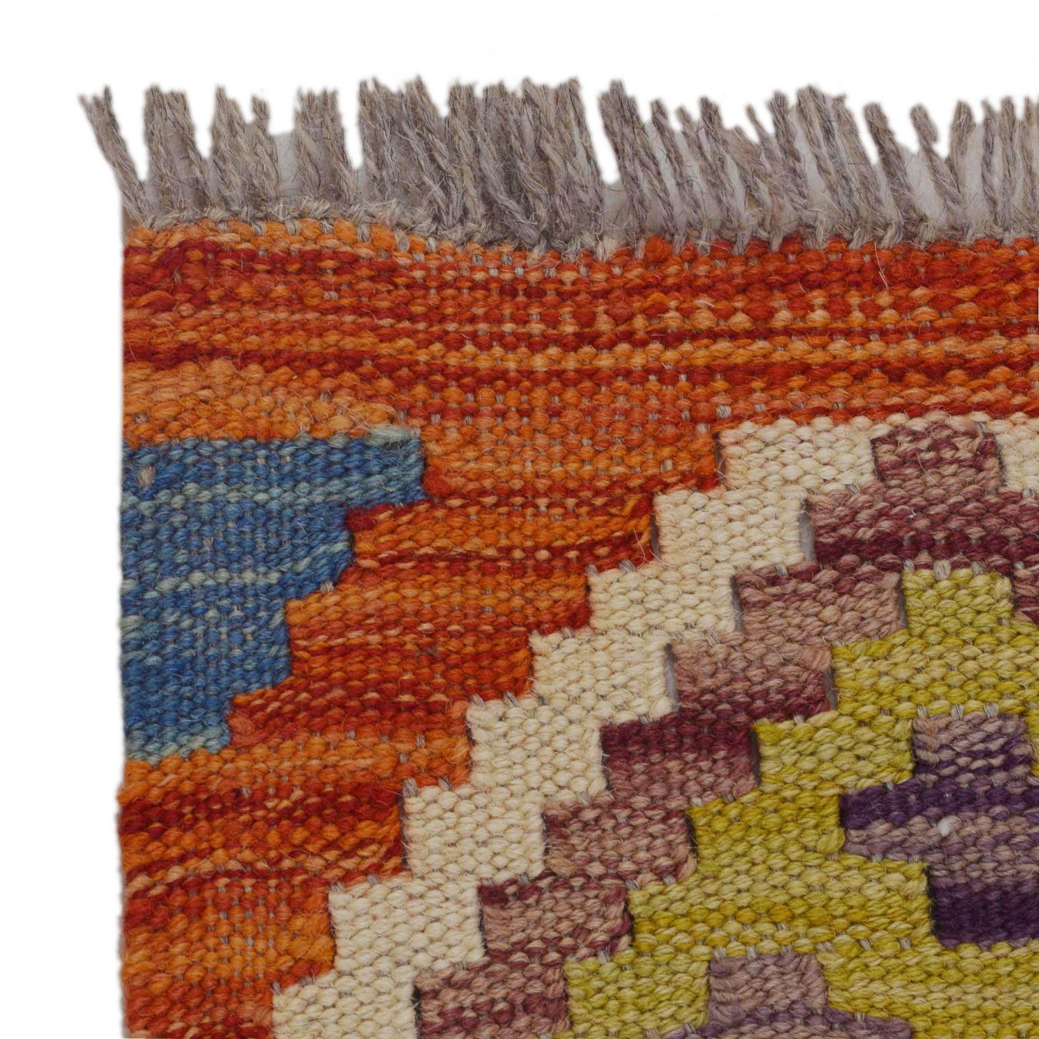 Handmade Vegetable Kilim Runner 1' 9" x 4' 11"  ft / 54 x 150 cm - No. P36308