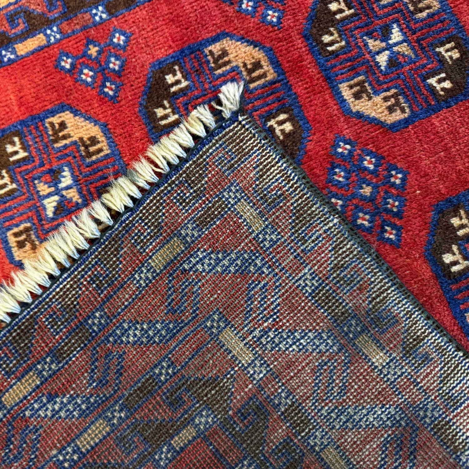 Tribal Baloch Rug 2' 9" x 4' 8" ft / 83 x 142 cm - No. P36321