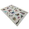Design Embroidery Kilim 3' 11" x 6' 3" ft / 119 x 191 cm - No. P36723