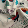 Design Embroidery Kilim 6' 4" x 9' 10" ft / 193 x 299 cm - No. P36863