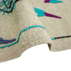 Design Embroidery Kilim 3' 8" x 6' 3" ft / 111 x 190 cm - No. P36865