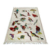 Pakistani Embroidery Kilim 4' 0" x 6' 4" ft / 122 x 192 cm - No. P36867