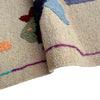 Hand Knotted Embroidery Kelim 3' 8" x 6' 2" ft / 113 x 189 cm - No. P36868