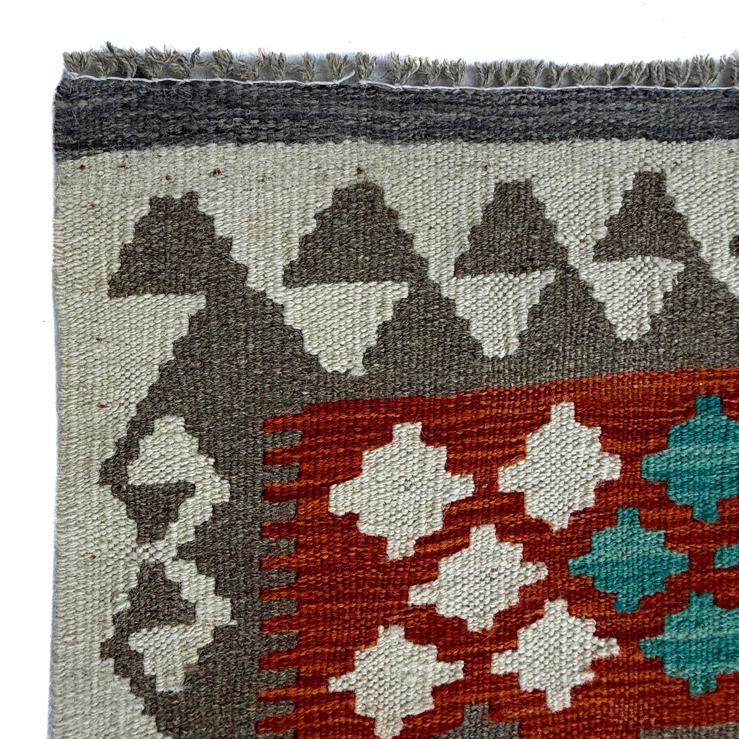 Large Size Chobi Kilim 8' 4" x 9' 9" ft / 255 x 296 cm - No. P36893