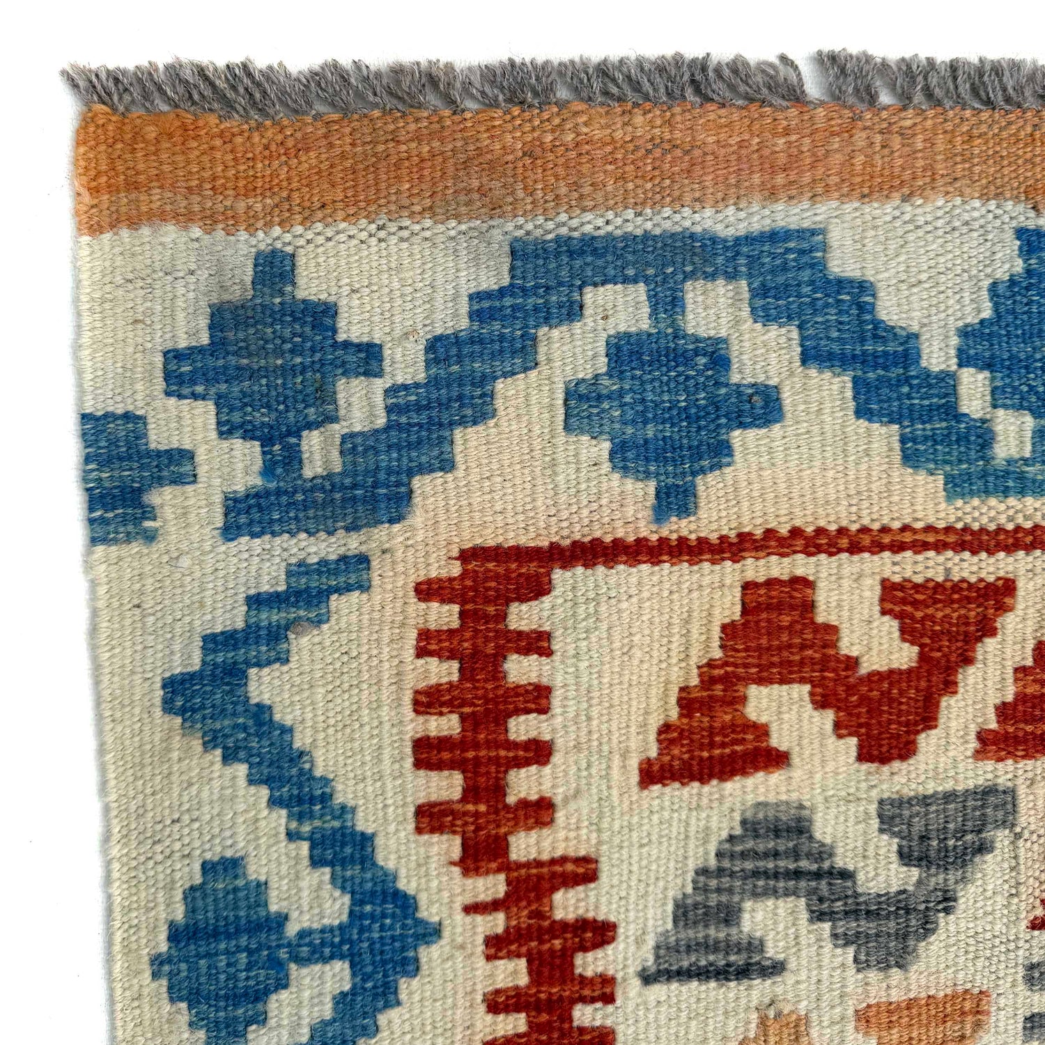 Hand Woven Wool Kelim 8' 2" x 10' 1" ft / 250 x 307 cm - No. P36904