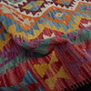 Handmade Afghan Vegetable Kilim 8' 4" x 9' 9" ft / 255 x 298 cm - No. P36906