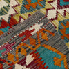Handmade Vegetable Kilim Runner 2' 8" x 7' 10" ft / 82 x 240 cm - No. P36946