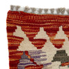 Multi Color ful Flat-Weave Wool Kilim Runner 2' 5" x 6' 3" ft / 74 x 191 cm - No. P36964