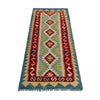 Handmade Vegetable Kelim Runner 2' 6" x 6' 4" ft / 77 x 193 cm - No. P36966