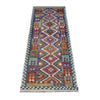 Long Kilim Runner 3' 1" x 10' 0" ft / 95 x 306 cm - No. P36973
