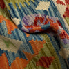 Handmade Vegetable Kilim Runner 2' 5" x 9' 3" ft / 74 x 283 cm - No. P36978
