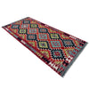 Handmade Turkish Design Wool Kilim Runner 2' 9" x 6' 7" ft / 84 x 200 cm - No. P36993