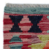 Handmade Turkish Design Wool Kilim Runner 2' 9" x 6' 7" ft / 84 x 200 cm - No. P36993