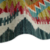 Hand Made Afghan Kilim Runner 2' 7" x 6' 3" ft / 80 x 190 cm - No. P37005