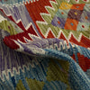 Handmade Vegetable Kelim Runner 2' 6" x 9' 4" ft / 77 x 284 cm - No. P37007