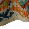 Multi Color ful Flat-Weave Wool Kilim Runner 2' 9" x 9' 7" ft / 84 x 292 cm - No. P37008
