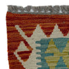 Hand Knotted Afghan Style Kilim Runner 2' 9" x 9' 8" ft / 83 x 294 cm - No. P37018