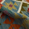 Hand Knotted Afghan Style Kilim Runner 2' 9" x 9' 8" ft / 83 x 294 cm - No. P37018