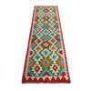 Handmade Vegetable Kilim Runner 2' 9" x 9' 8" ft / 85 x 295 cm - No. P37019