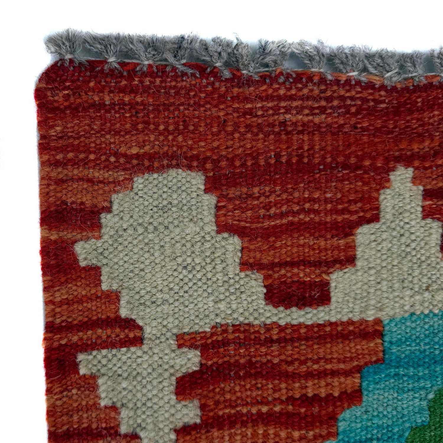 Handmade Vegetable Kilim Runner 2' 9" x 9' 8" ft / 85 x 295 cm - No. P37019