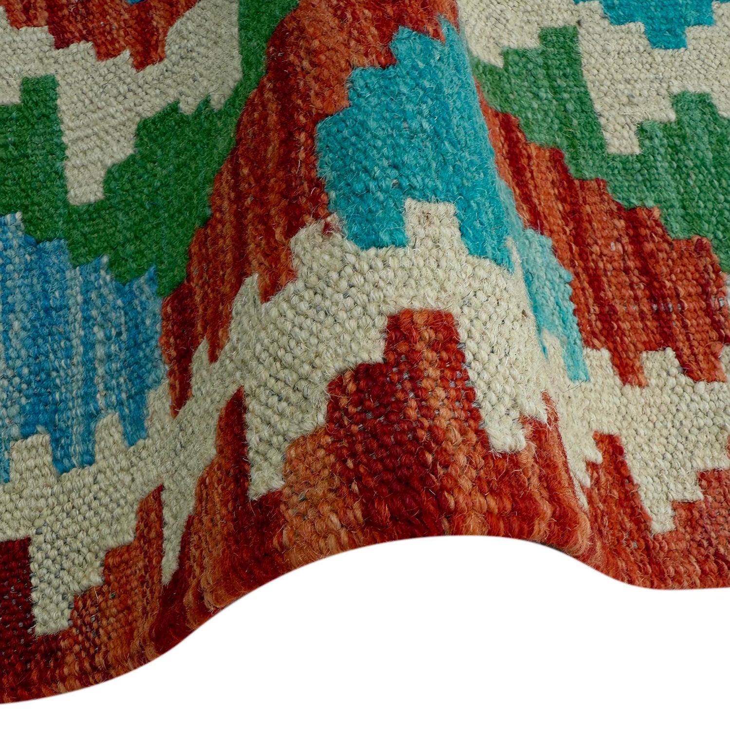 Handmade Vegetable Kilim Runner 2' 9" x 9' 8" ft / 85 x 295 cm - No. P37019