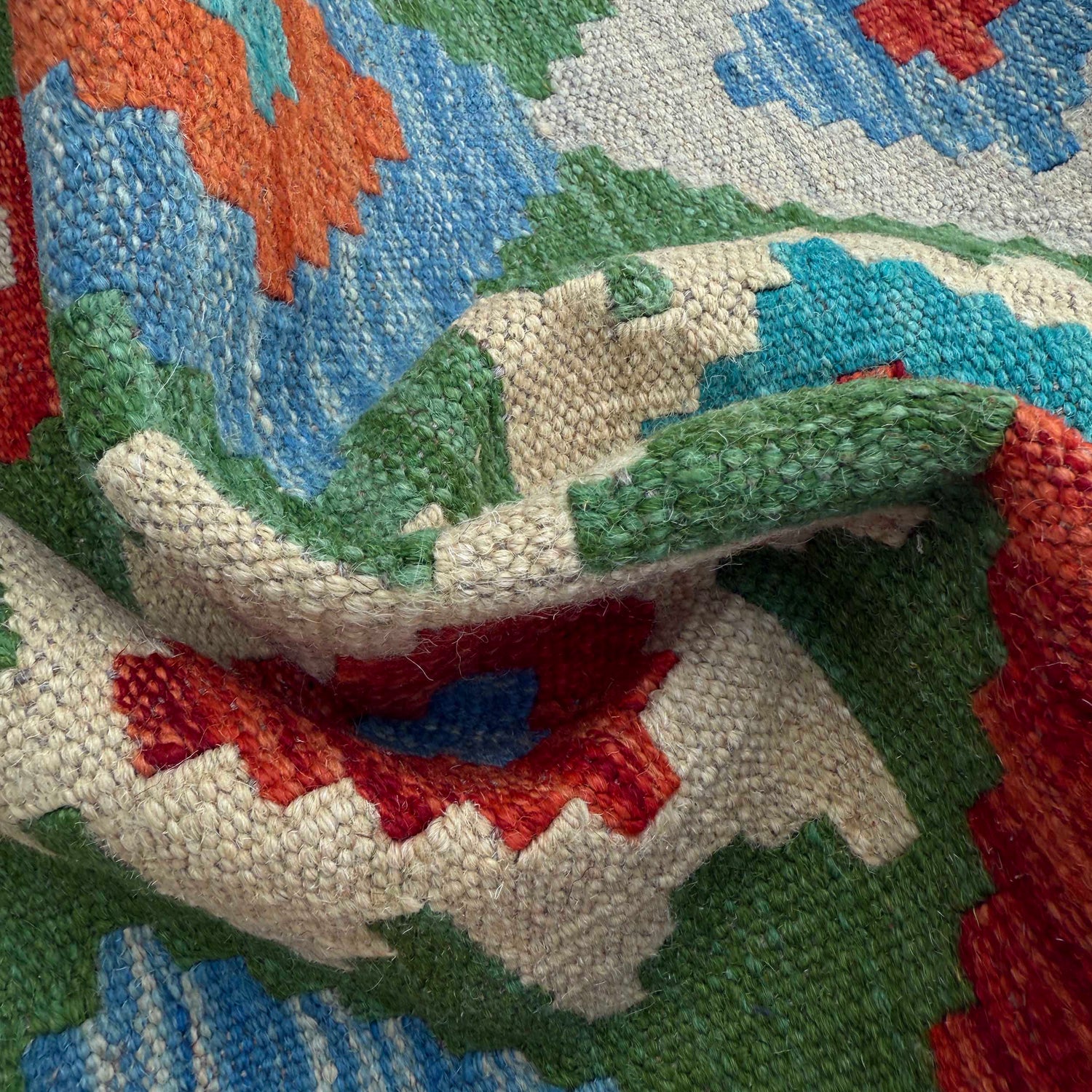 Handmade Vegetable Kilim Runner 2' 9" x 9' 8" ft / 85 x 295 cm - No. P37019