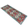 Handmade Vegetable Kelim Runner 2' 7" x 9' 4" ft / 79 x 285 cm - No. P37029