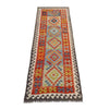 Handmade Afghan Vegetable Kilim Runner 2' 10" x 9' 6" ft / 87 x 290 cm - No. P37030