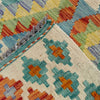Hand Made Afghan Kilim Runner 2' 7" x 10' 1" ft / 79 x 308 cm - No. P37031