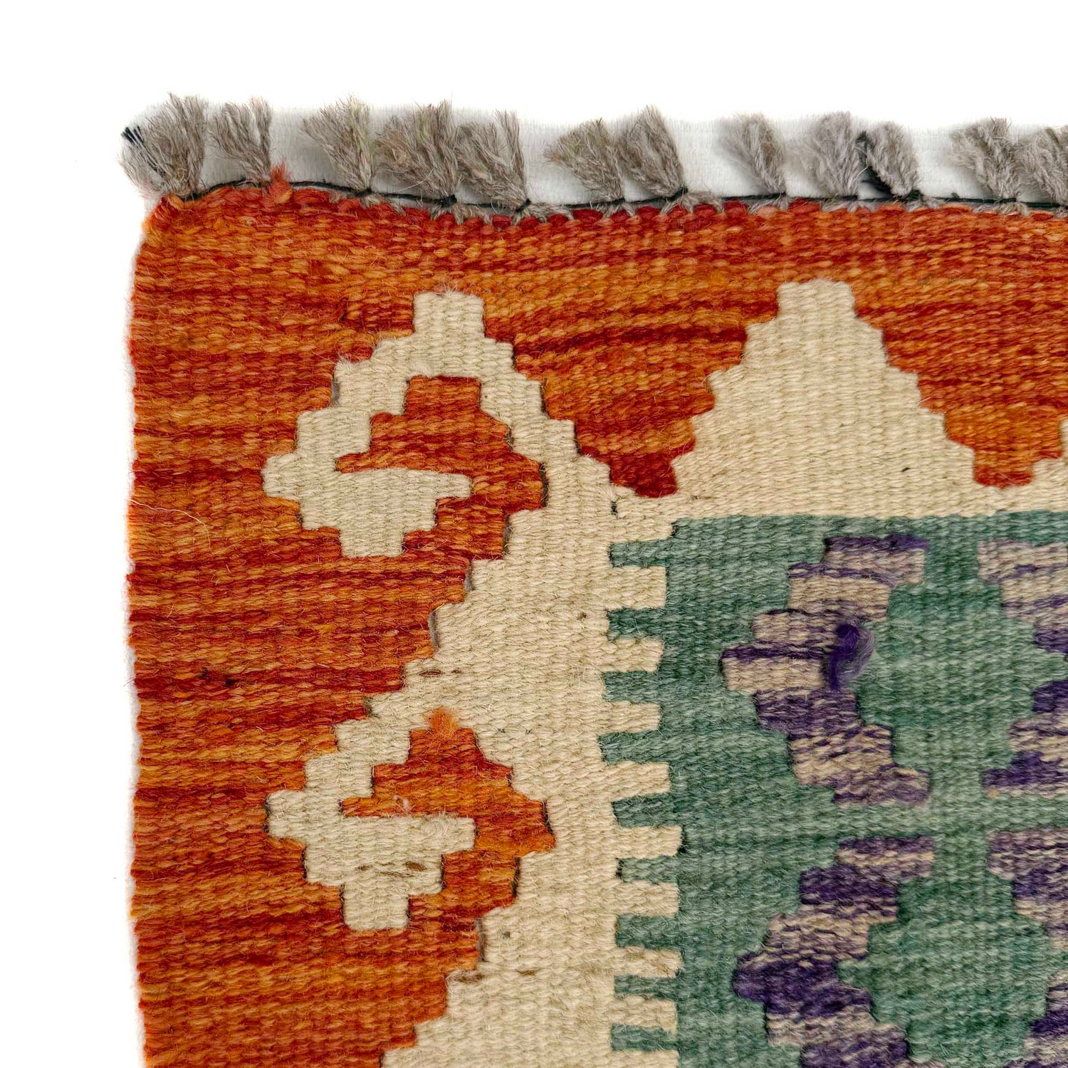 Long Kilim Runner 2' 7" x 9' 1" ft / 78 x 276 cm - No. P37032