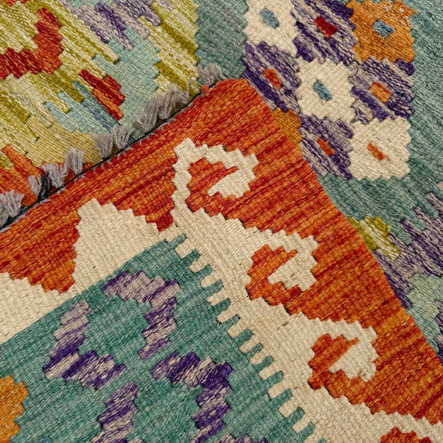 Long Kilim Runner 2' 7" x 9' 1" ft / 78 x 276 cm - No. P37032