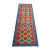 Handmade Vegetable Kilim Runner 2' 6" x 9' 9" ft / 77 x 297 cm - No. P37034