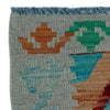 Hand Knotted Afghan Style Kilim Runner 2' 8" x 10' 0" ft / 82 x 305 cm - No. P37035