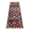 Short Kilim Runner 2' 4" x 7' 11" ft / 72 x 241 cm - No. P37036