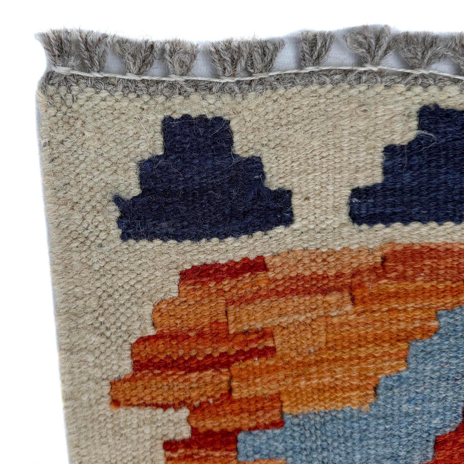 Short Kilim Runner 2' 4" x 7' 11" ft / 72 x 241 cm - No. P37036