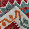 Hand Woven Wool Kelim Runner 2' 9" x 9' 9" ft / 85 x 298 cm - No. P37040