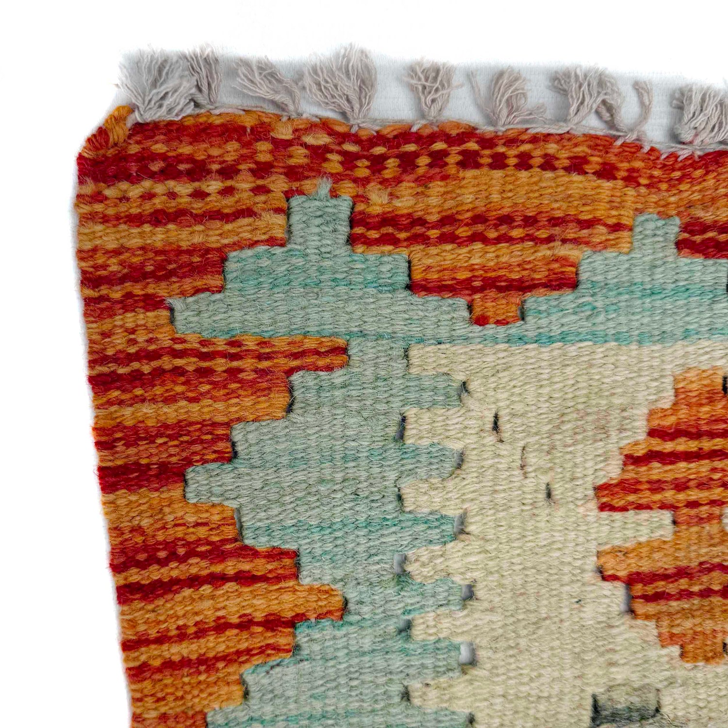 Handmade Vegetable Kelim Runner 2' 10" x 8' 0" ft / 87 x 244 cm - No. P37041