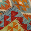 Hand Knotted Afghan Style Kilim Runner 2' 11" x 9' 5" ft / 88 x 288 cm - No. P37042
