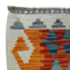 Handmade Turkish Design Wool Kilim Runner 2' 7" x 9' 8" ft / 80 x 295 cm - No. P37043