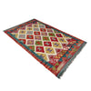 Handmade Vegetable Kilim 2' 4" x 4' 3" ft / 72 x 129 cm - No. P37050